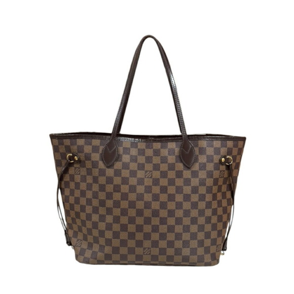 LOUIS VUITTON Brown Damier Neverfull MM Tote Bag - Picture 1 of 9